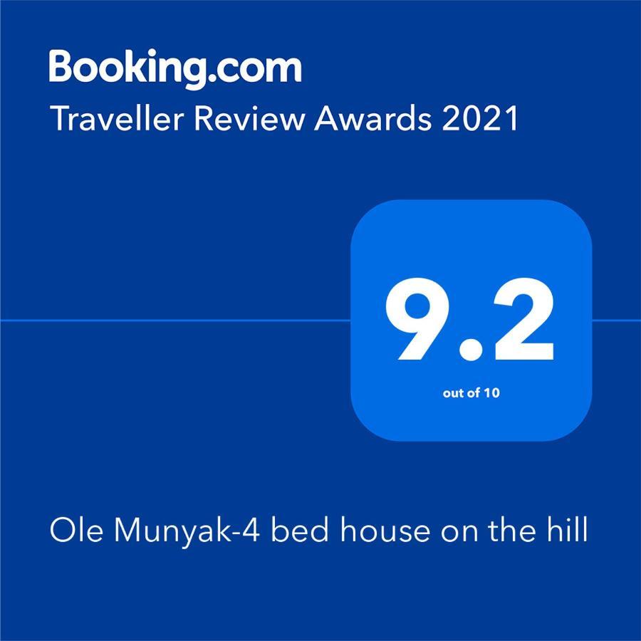 Вилла Ole Munyak-4 Bed House On The Hill Найваша Экстерьер фото